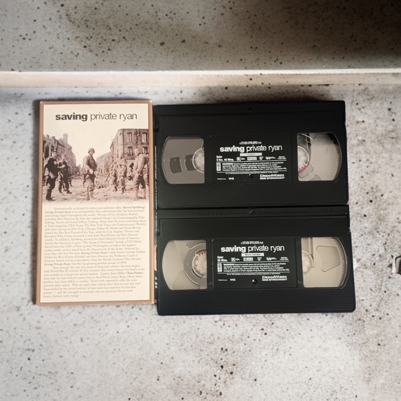 Saving Private Ryan VHS (2-Tape Set, Special Limited Edition) - Picture 2 of 4
